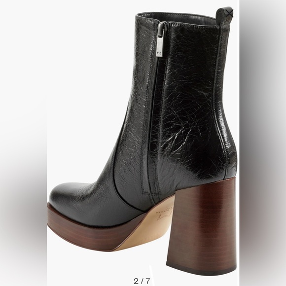 Marc Fisher Marysa Block Heel Platform Bootie 8.5 - Picture 9 of 13